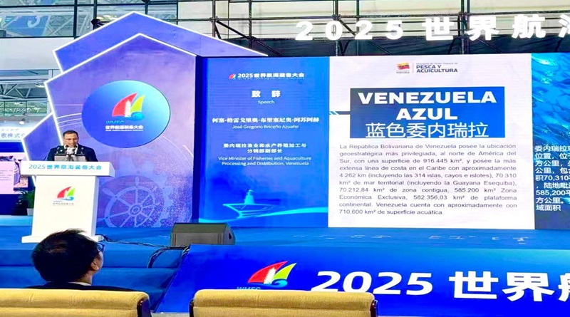 Venezuela impulsa modernización pesquera en foro marítimo global